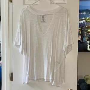 We The Free Soft White Short Sleeve Tee